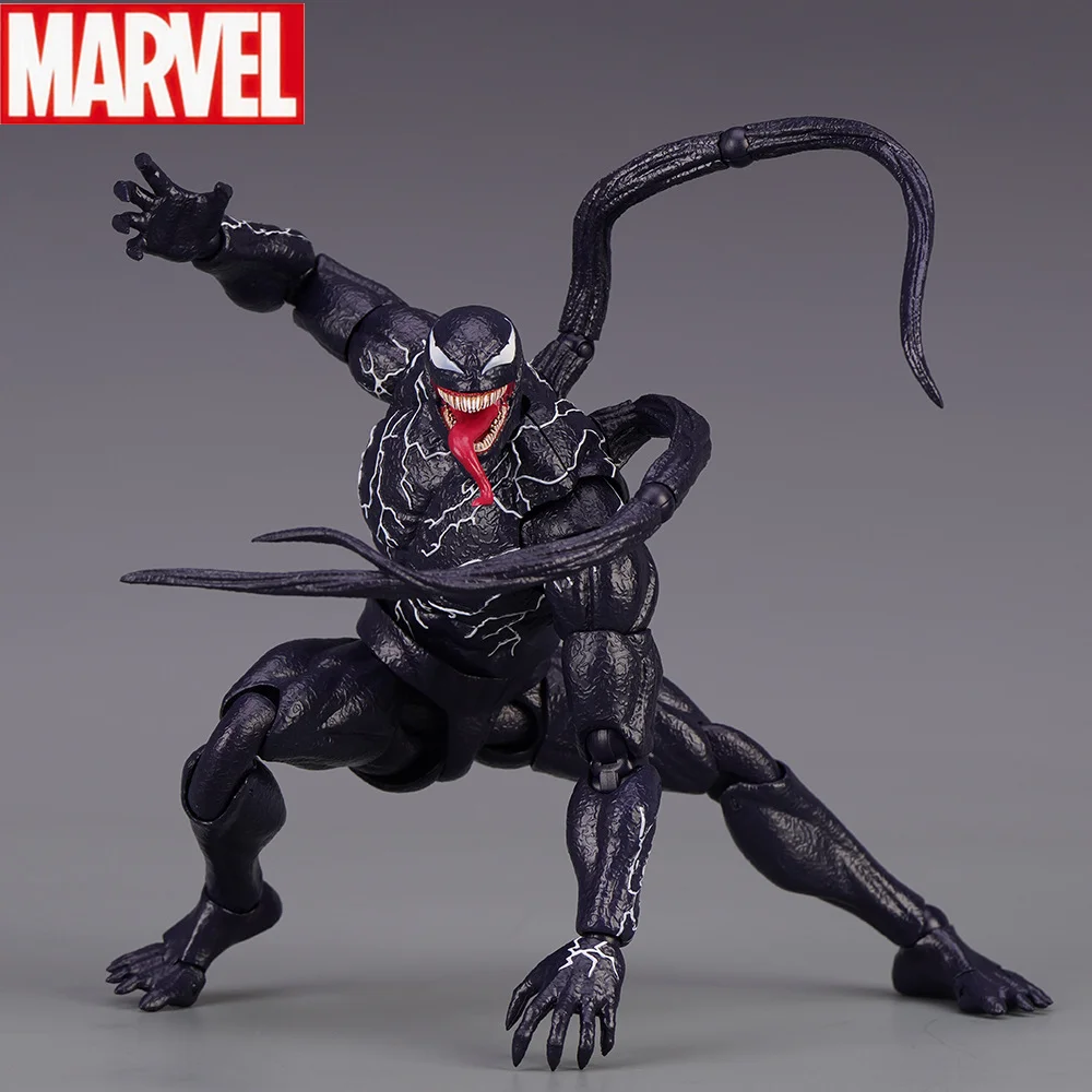 

Anime 20cm Shf Venom 2 Symbiont Marvel Universe Amazing Spider-Man Venom Movable Movies Action Figures Model Doll Toys Gift