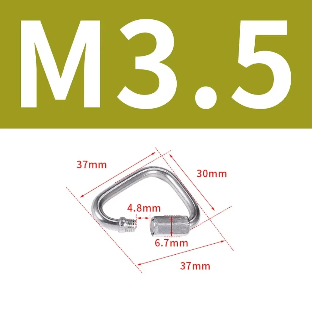 

Карабины с треугольными кольцами и пряжками