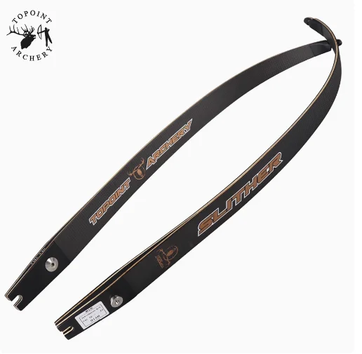 1 пара конечностей лука с топоэтом 30–50 фунтов 3K карбоновый лук бамбуковым
