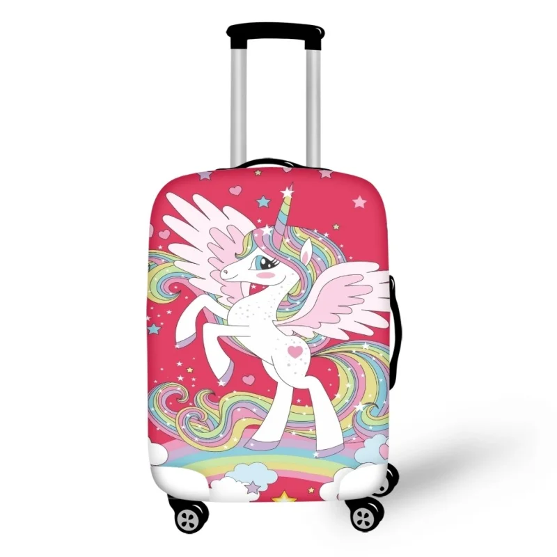 Рисунок 2 - Эластичный чехол для чемодана с принтом единорога