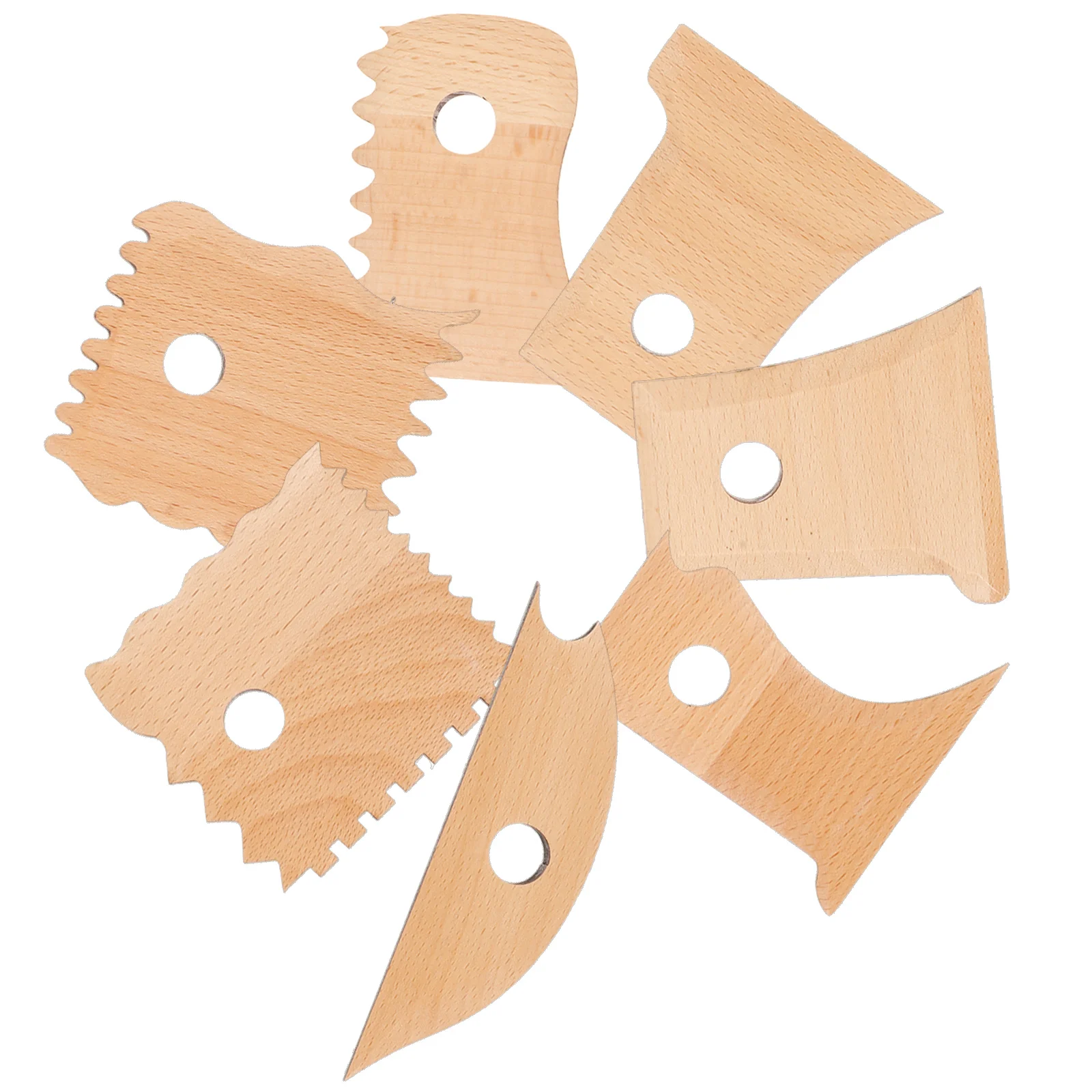 ceramiczna glina 7 sztuk narzędzie do rzeźbienia DIY ręczne narzędzia i materiały garncarskie skrobaki Carve tworzenie rzeźb