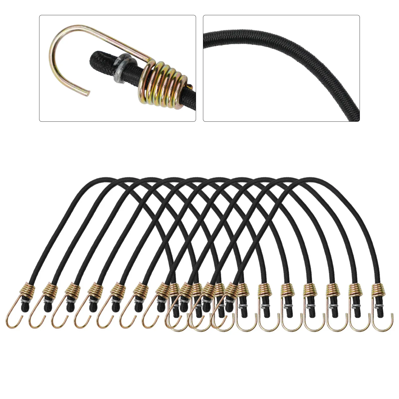 

Elastic Rope Straps 30cm Elastic Bungee Cord Hook Luggage Latex Cord Elastic Hook Elastic Cord Elastic Rope Luggage Accessories