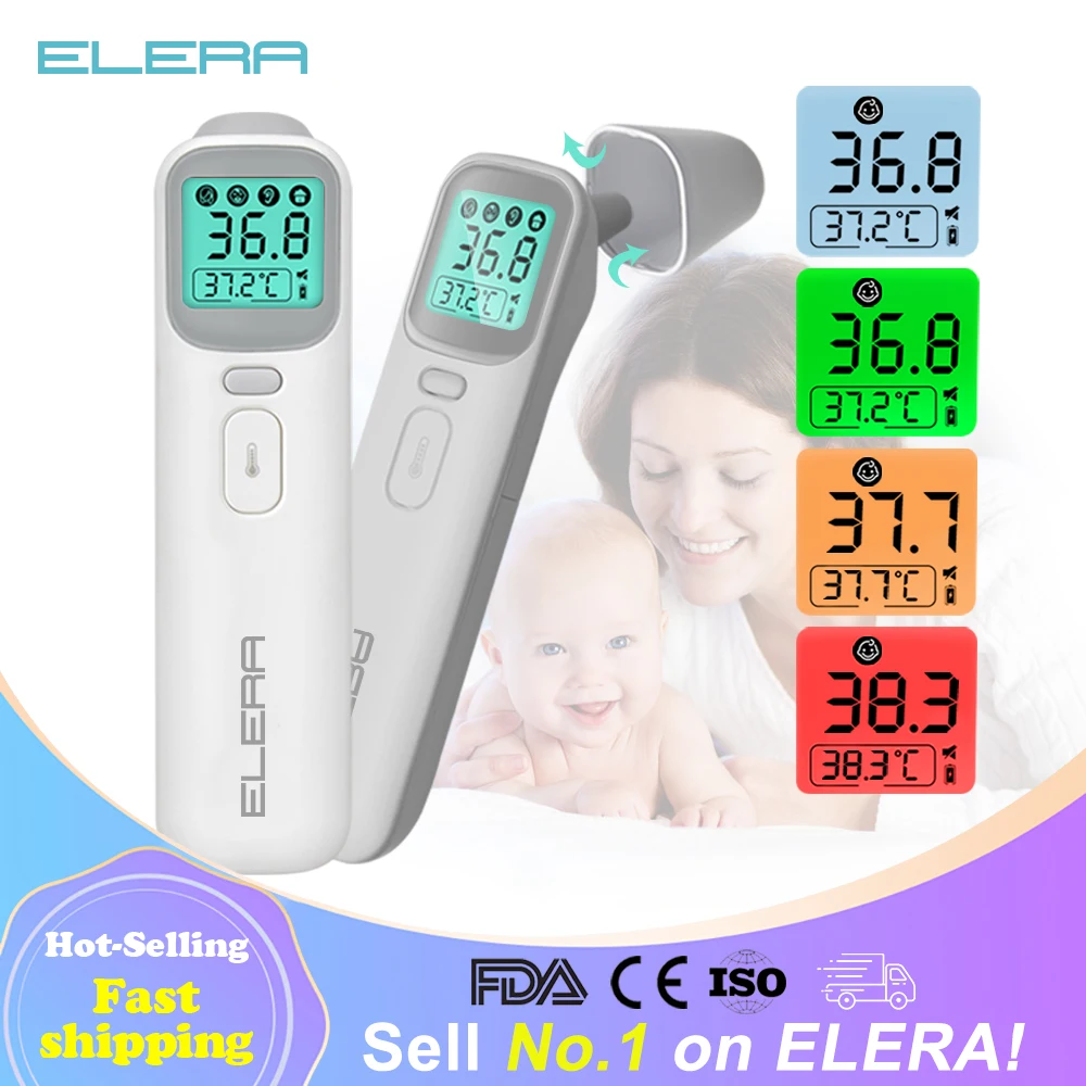 Детский термометр ELERA, инфракрасный цифрово...