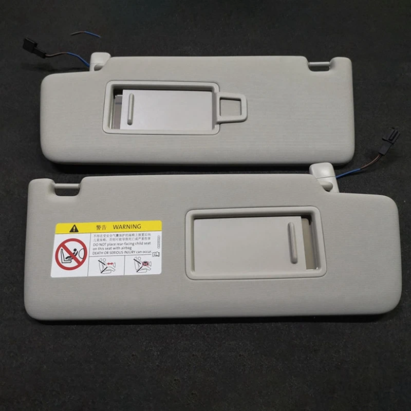 1 пара солнцезащитных козырьков с зеркалом Vanity 5TD 857551 5ТД 857552 Для VW Tiguan 2018+ Kodiaq 2017+