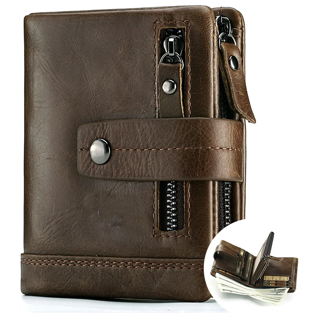 

Top Sale 100% Men Wallet Coin Purse Small Card Holder PORTFOLIO Portomonee Male Walet Pocket Coffee Money