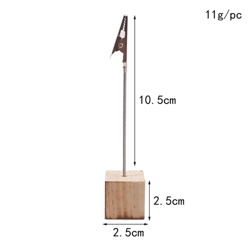 DIY Деревянный Держатель Для Блоков Железный Зажим Из Крокодиловой Кожи