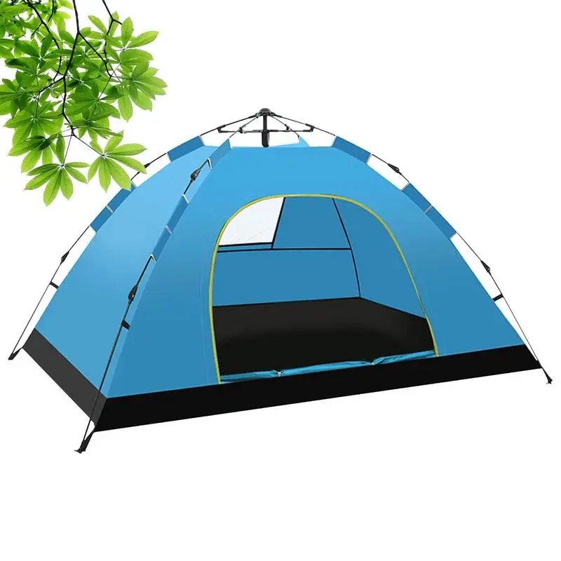 

1-2 Person Portable Camping Tent Auto P o p Up Tent Collapsible Outdoor Shelter with 2 Doors for Camping Beach Easy to Install