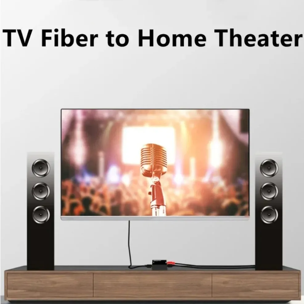 Цифро-аналоговый аудиопреобразователь LccKaa цифро-оптический коаксиальный Toslink в