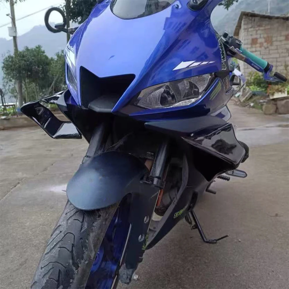 Для Yamaha YZF R25 R3 2019-2023 R1 R1M 2019-2024 крышка переднего крылышка ветрового спойлера
