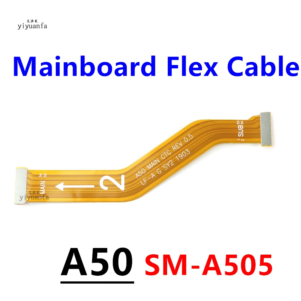 Основная материнская плата гибкий ЖК-кабель для Samsung Galaxy A50 SM-A505F ленточный кабель