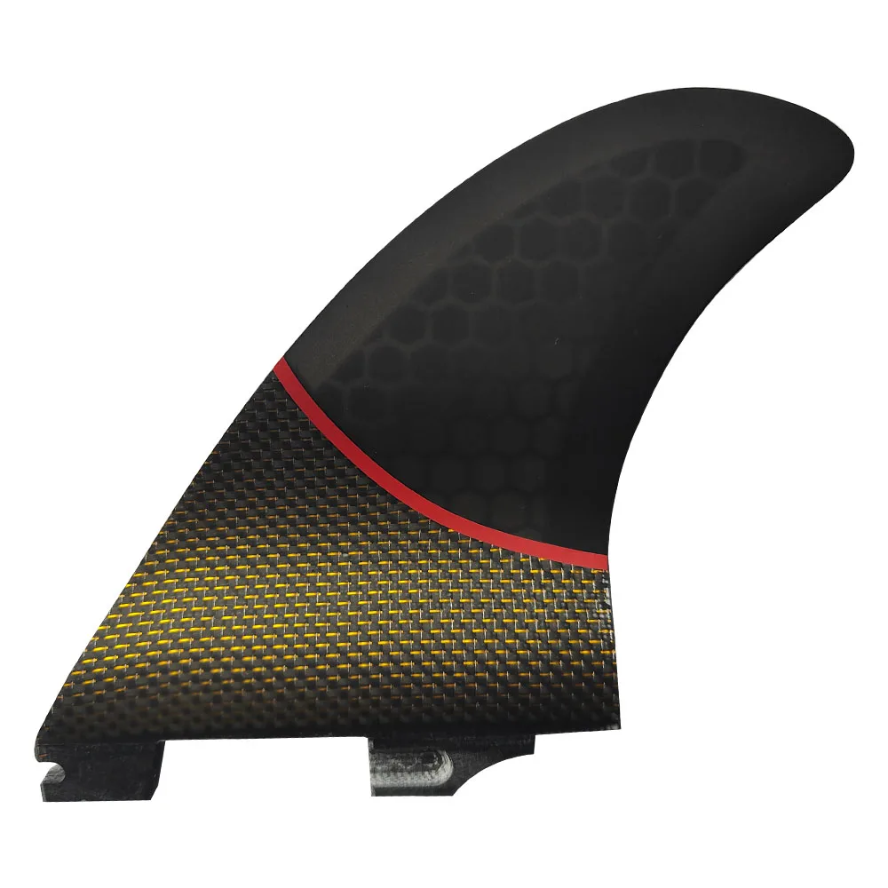 Новые волнистые ласты FCS2 из 5-ти частей изготовленные эпоксидной соты И