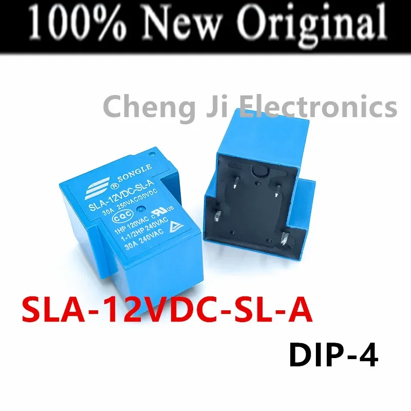 10 шт. Φ SLA-24VDC-SL-A SLA-12VDC-SL-A DIP-4 30A Новый SLA-05VDC-SL-A