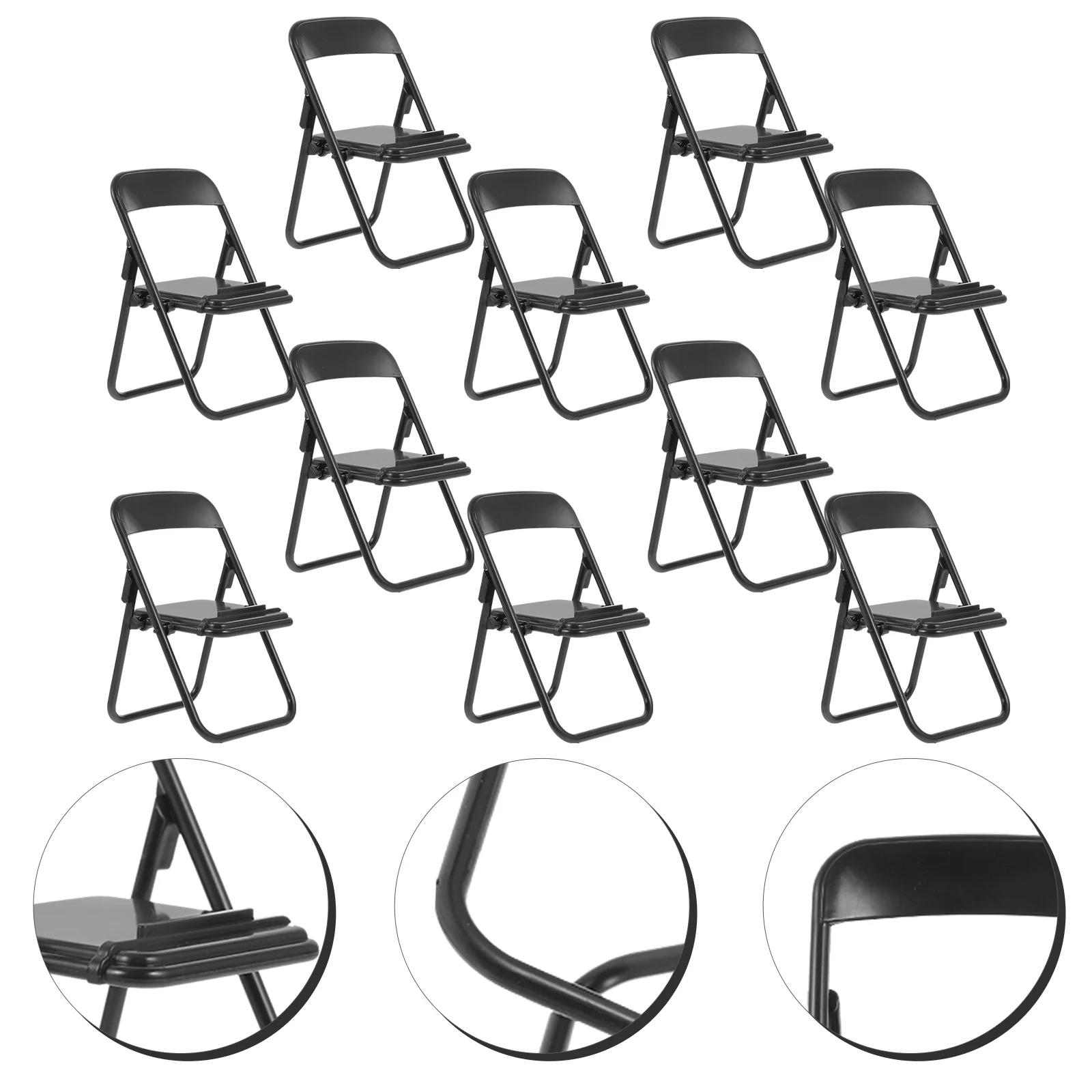 

10/12/20pcs Bassinet Stand Shape Mobile Phone Stand Adjustable Folding Stool Lazy Phone Desktop Holder For