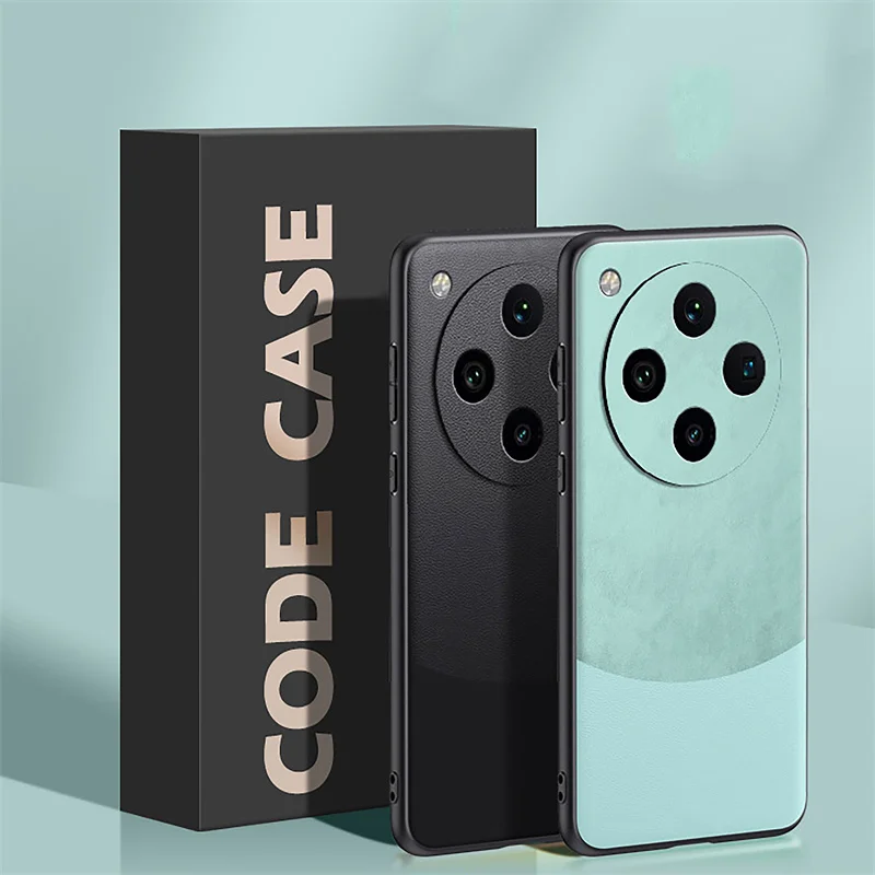 Высококачественный роскошный кожаный мягкий чехол для телефона OPPO Find X8 Pro