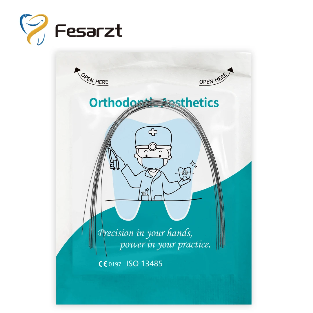 10 шт./упаковка ортодонтические скобы для зубов