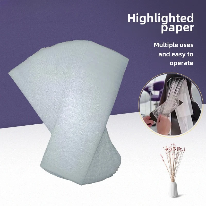 50 листов мелированной бумаги бумага для окрашивания волос листы многоразовая