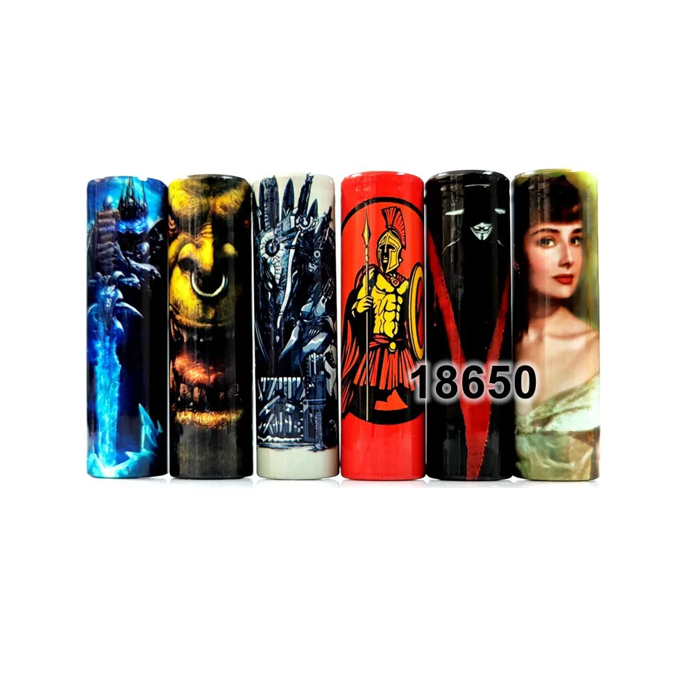 

120/60/18/6 шт. 18650 термоусадочная трубка для аккумулятора 21700 изолятор для аккумуляторной батареи