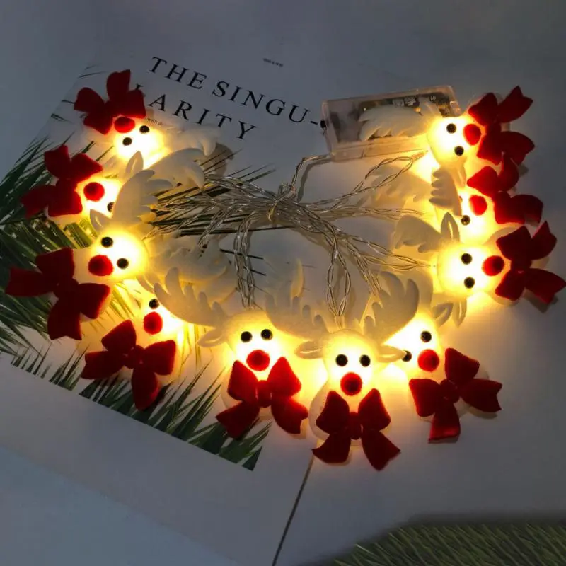 

USB/battery LED String Light Christmas Tree Snowman Santa Claus Christmas Party Christmas Tree Decoration Outdoor Decor Lighting