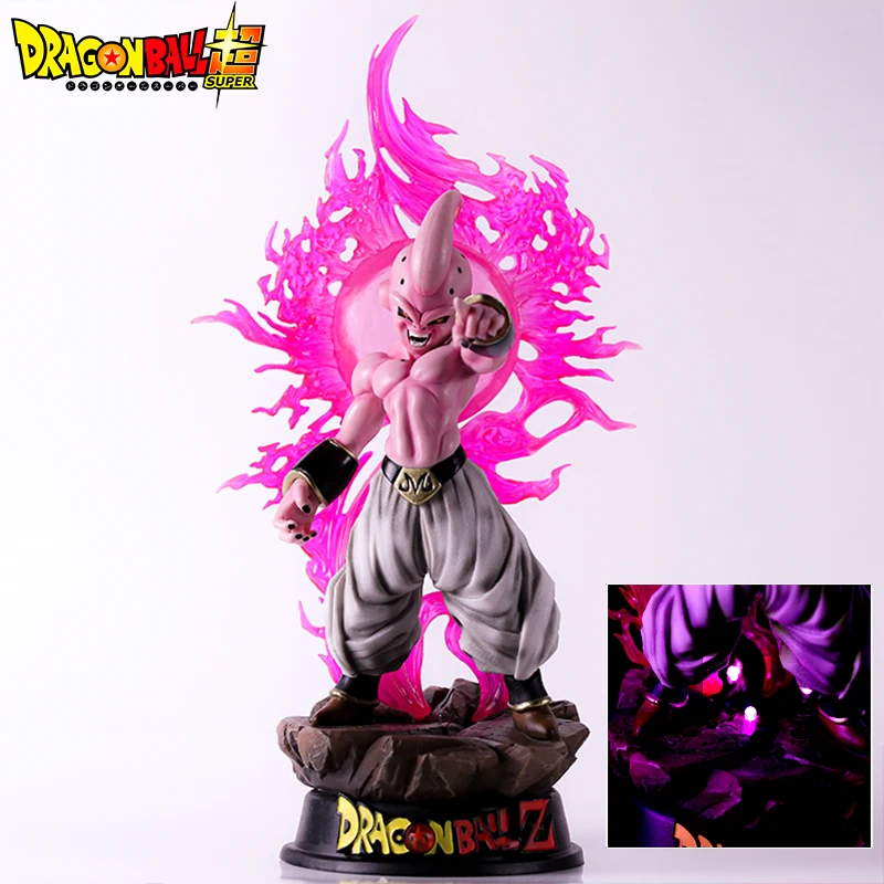 

Anime Dragon Ball Buu Figure Majin Buu Boo Pvc Action Figures Led Light Collectible Model Doll Majinboo Figurine Toys Kids Gift