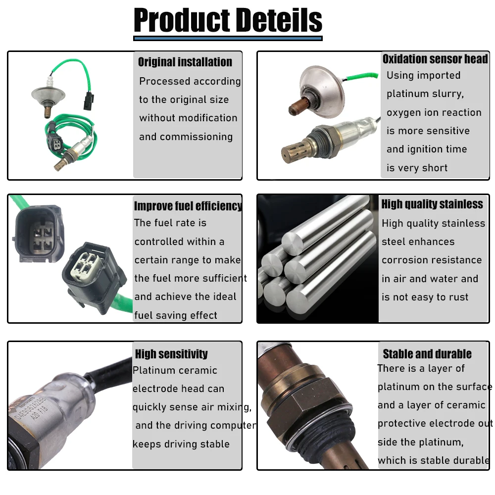 Новый подъемный и кислородный O2-датчик Lambda для Honda Fit 2009 л 2010 234 9077-234 4218-36531-RB0-003
