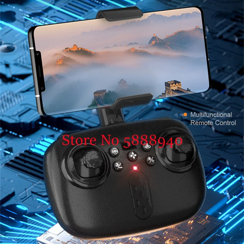 Фото Двойная камера 8K, локализация оптического потока, WIFI, FPV, дрон с дистанционным управлением, 3D-ролл 360 °   Радиоуправляемый дрон с безголовым режимом для предотвращения препятствий №5