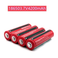 2 20 pcs 18650 batterie 37 v 4200mah wiederaufladbare liion batterie led taschenlampe batery litio batterie