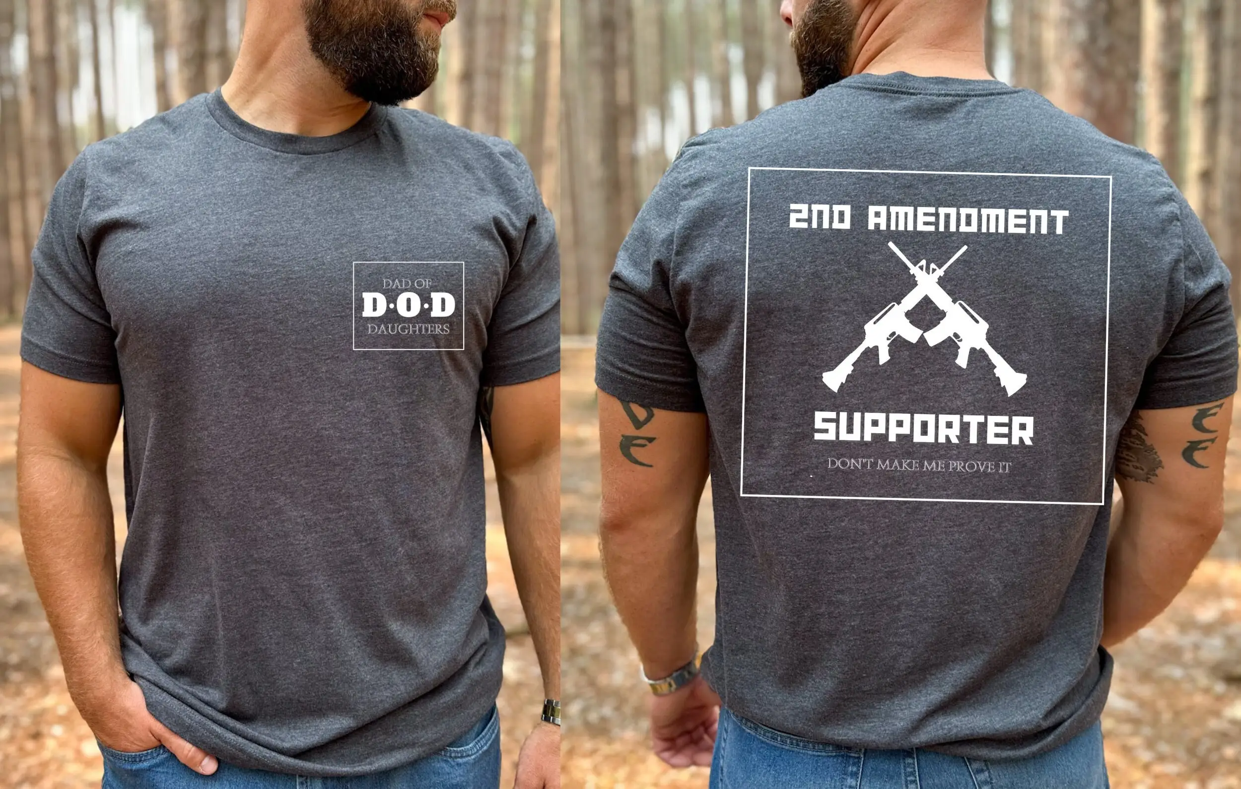 Футболка с надписью &quotПапа дочери&quot День отца для него гордость второе