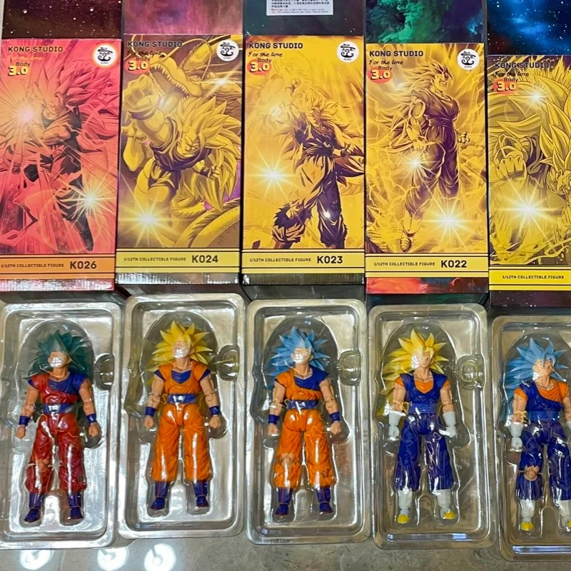 В наличии: Kong Mo Son Goku Super Three Beigit 3 синий Драконий жемчуг SHF3.0 новая улучшенная модель