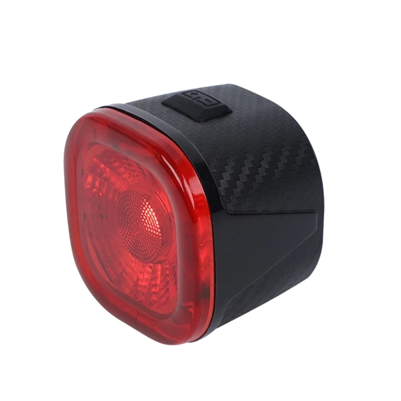 

Safety Rear Bicycles Brake Light High Intensity USB Rechargeable Road Bike Light Sensing Rear Light Bicycles Tail Drop Shipping