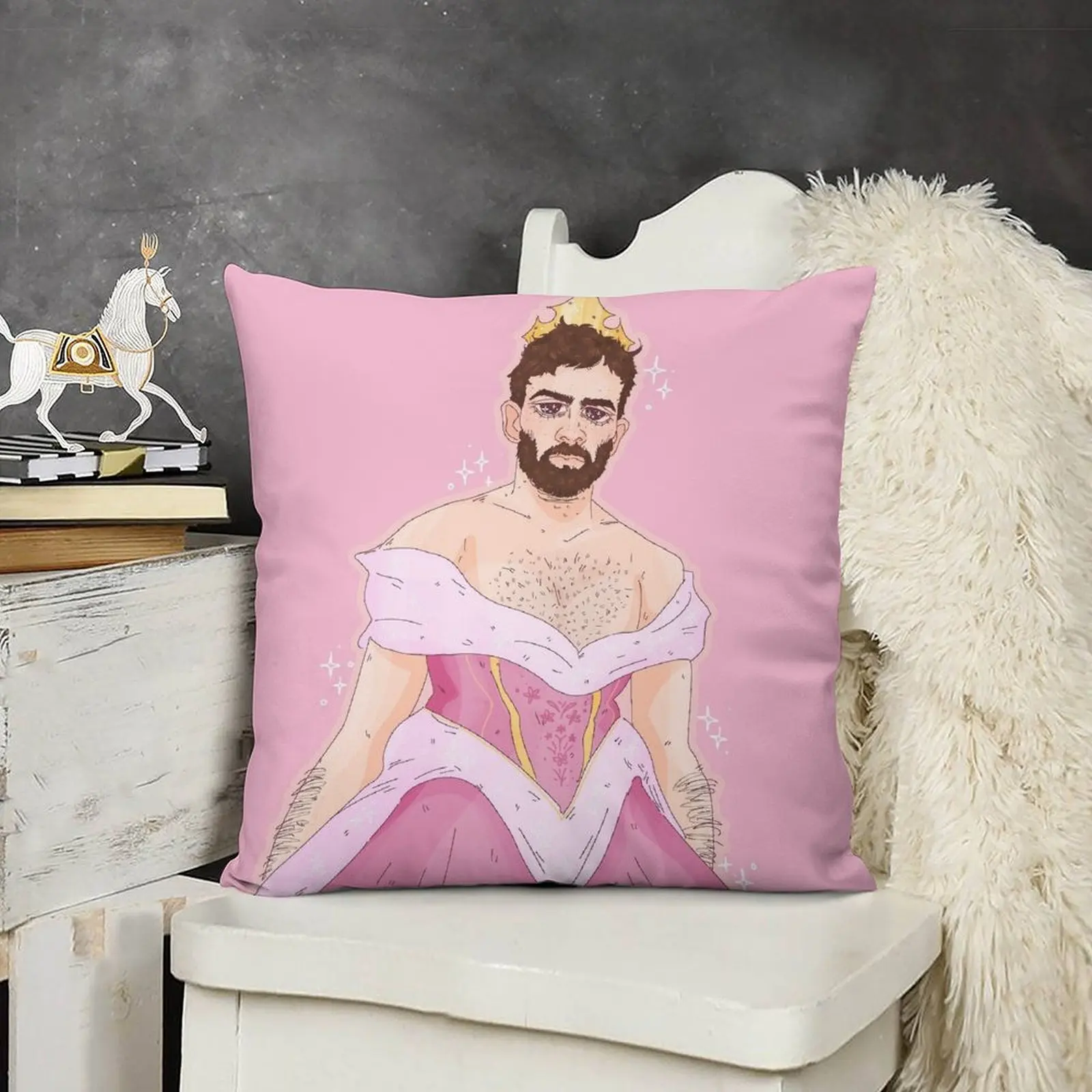 Декоративная подушка принцессы Хасанаби наволочка роскошная подушки декор для