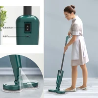 Electric Mop Household Water Spray Mop Wet or Dry Multifunction Handheld Cordless Spin Mop USB Charging Self Cleaning Floor Tool