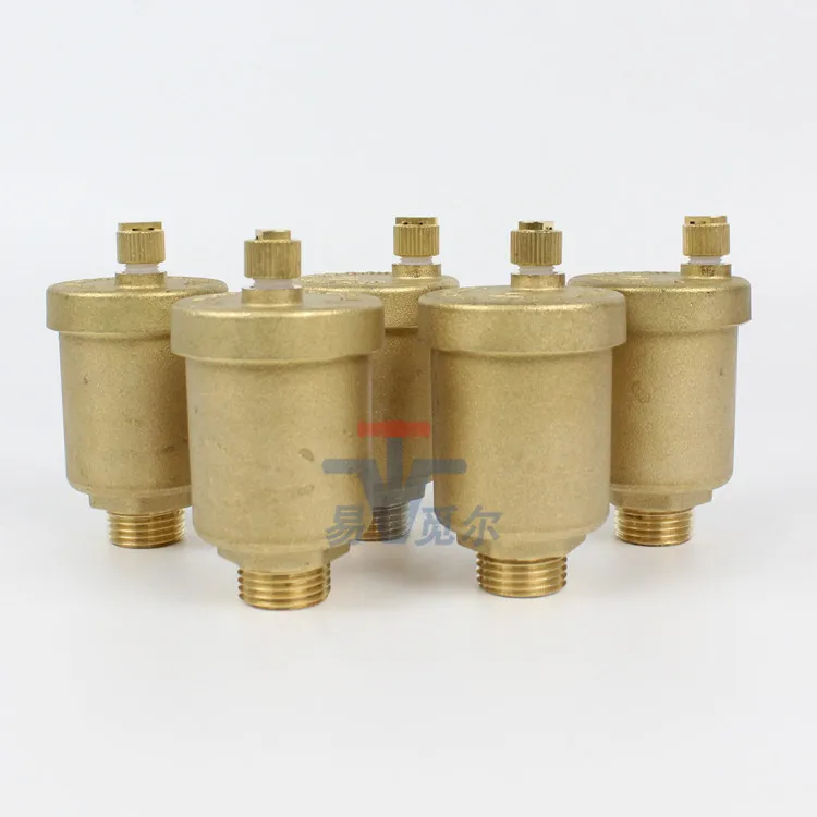 E121 Автоматический выпускной клапан Dn15 нагревательный медный для водопроводной