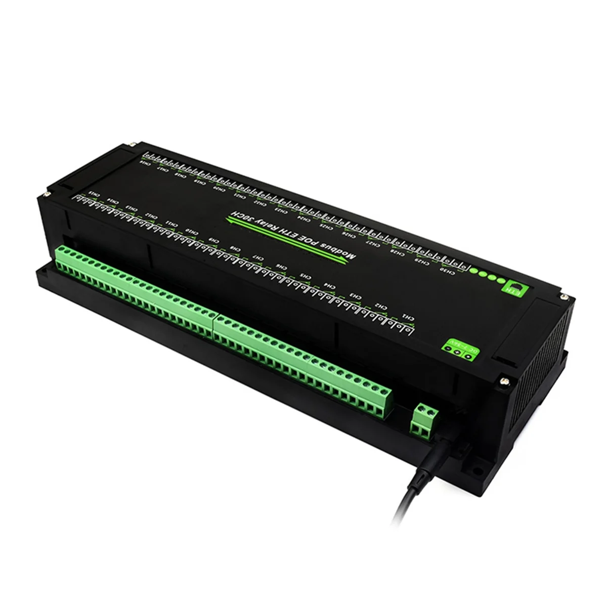 30-канальный релейный модуль Ethernet протокол Modbus RTU/Modbus TCP порт PoE с различными