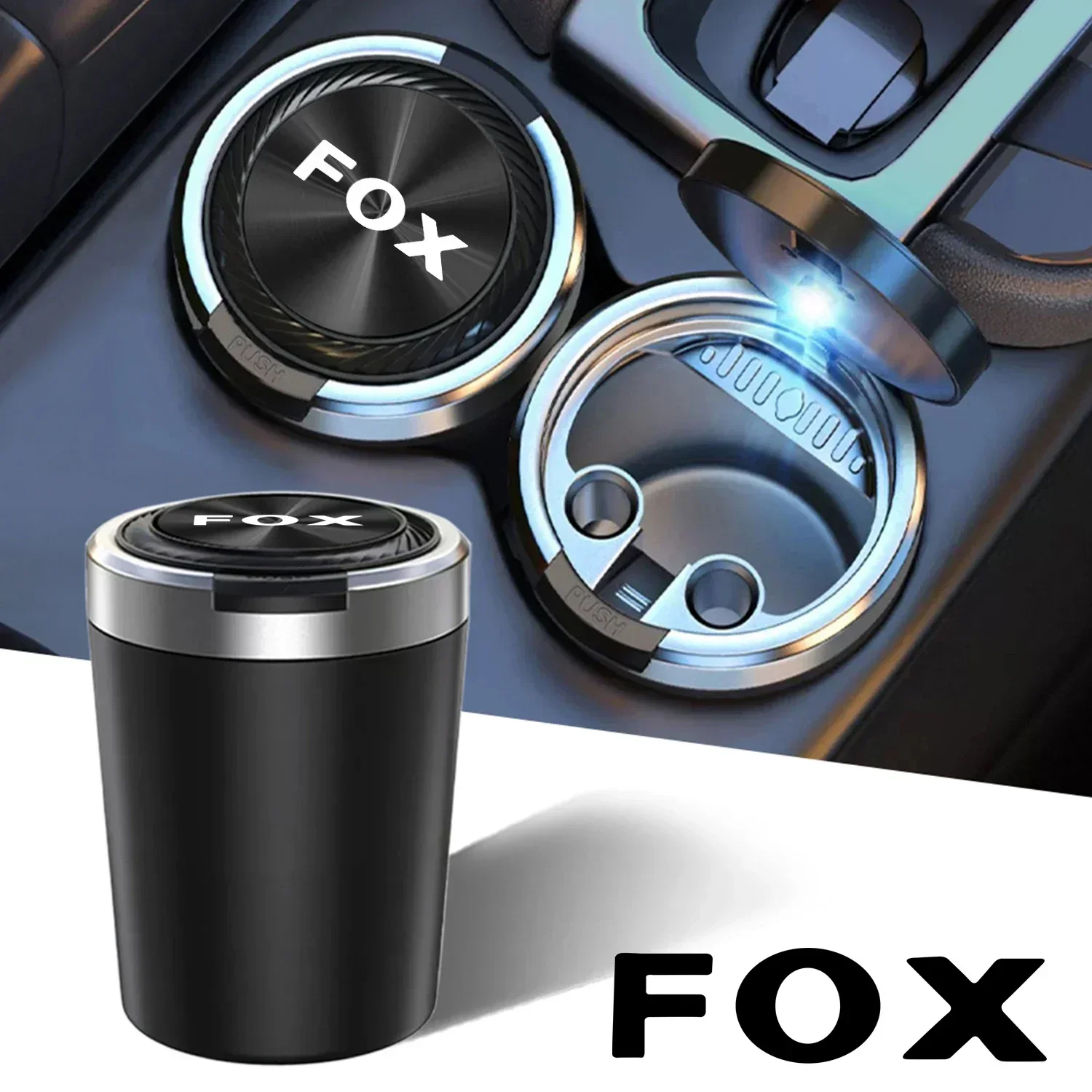 Автомобильная пепельница cenicero с текстурой автомобильных аксессуаров для vw Volkswagen