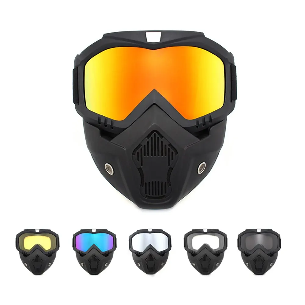 

Motorcycle Outdoor Sport Glasses Windproof Mask Goggle HD Eyewear Riding Motocross Summer UV Protection Sunglasses