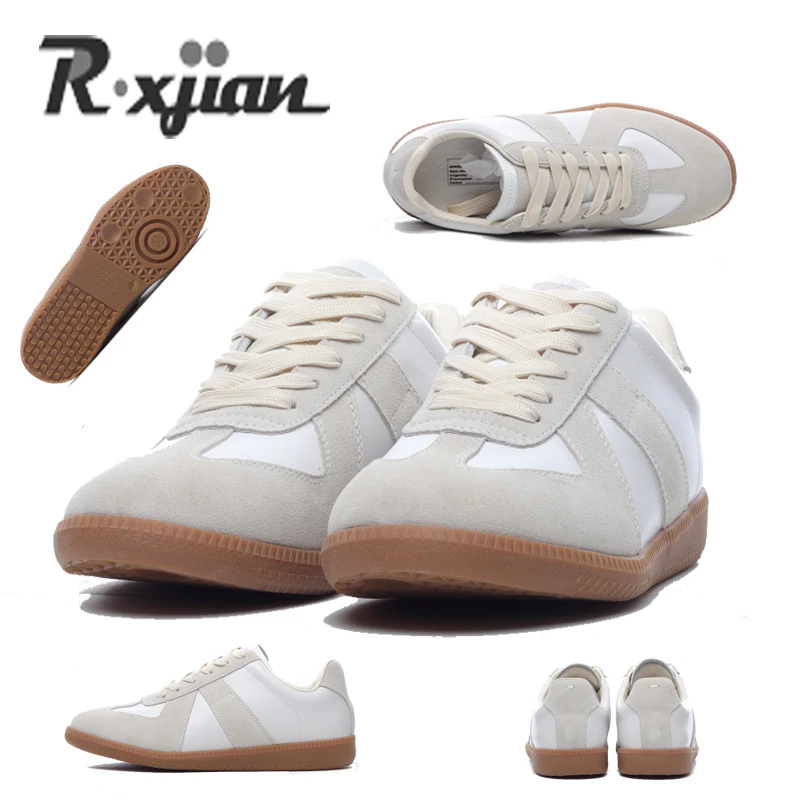 

Кроссовки мужские на шнуровке, Повседневная дышащая прочная обувь в стиле пэчворк, мягкие кожаные, белые, размеры 34-45, лето 2022