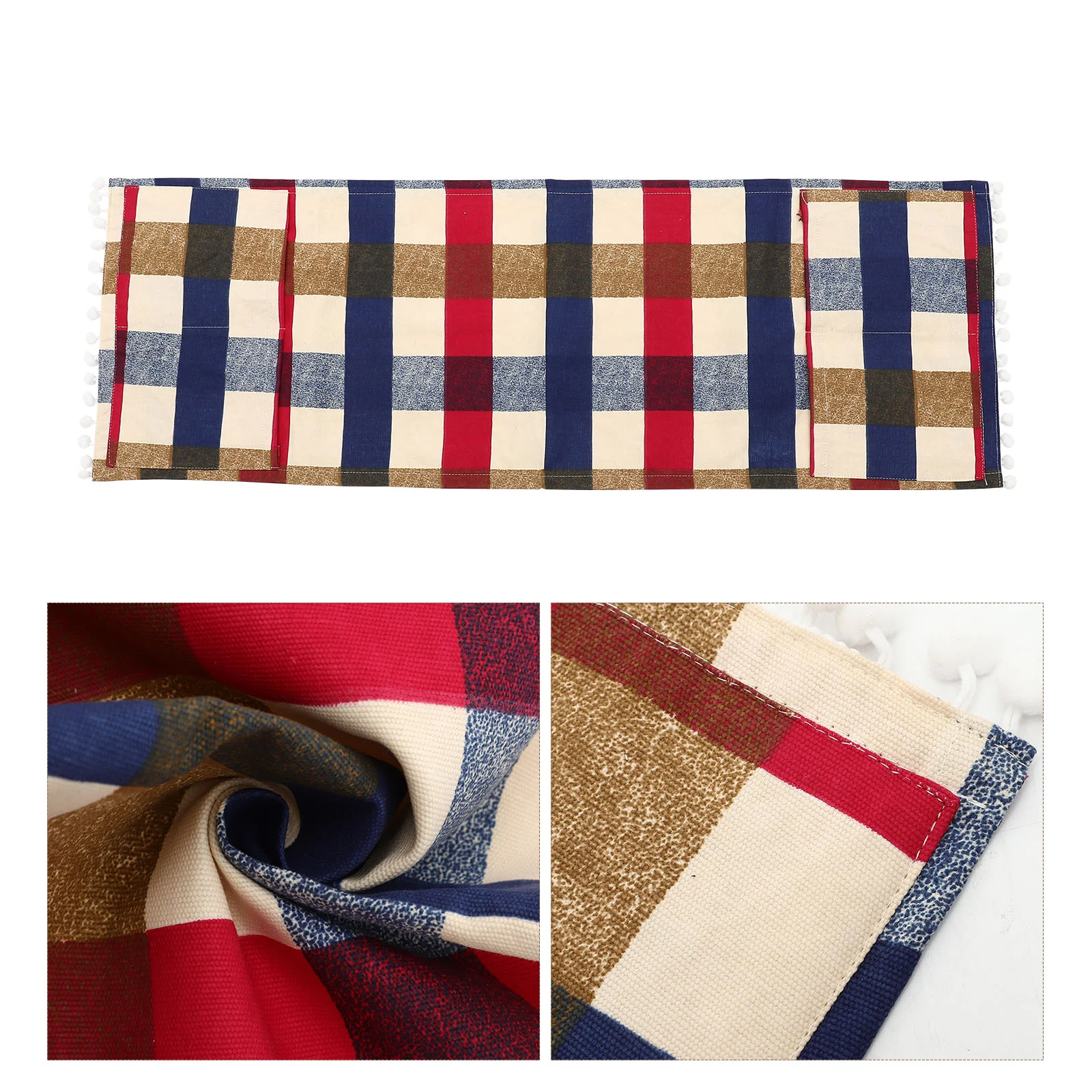 

Universal Microwave Oven Cover Oven Cover Cotton Toaster Cover with Side Pocket