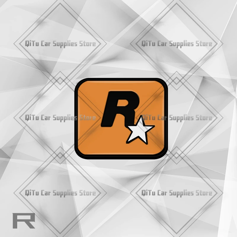

Значок из цинкового сплава для игры GTA R Star, Эмблема для багажника автомобиля, 3D наклейка на решетку радиатора для Opel, Skoda, Kia, Dacia, Fiat, Abarth, Peugeot, Hyundai, Стайлинг