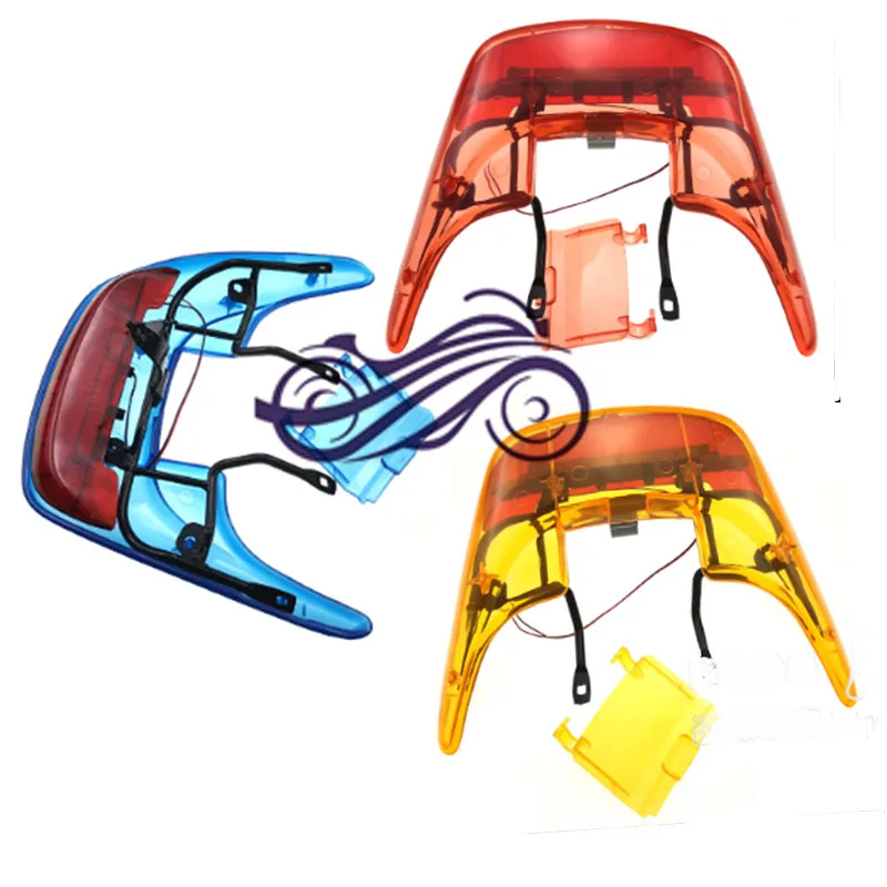 Мотоциклетные аксессуары для HONDA DIO AF27 AF28 Прозрачный задний спойлер скутера