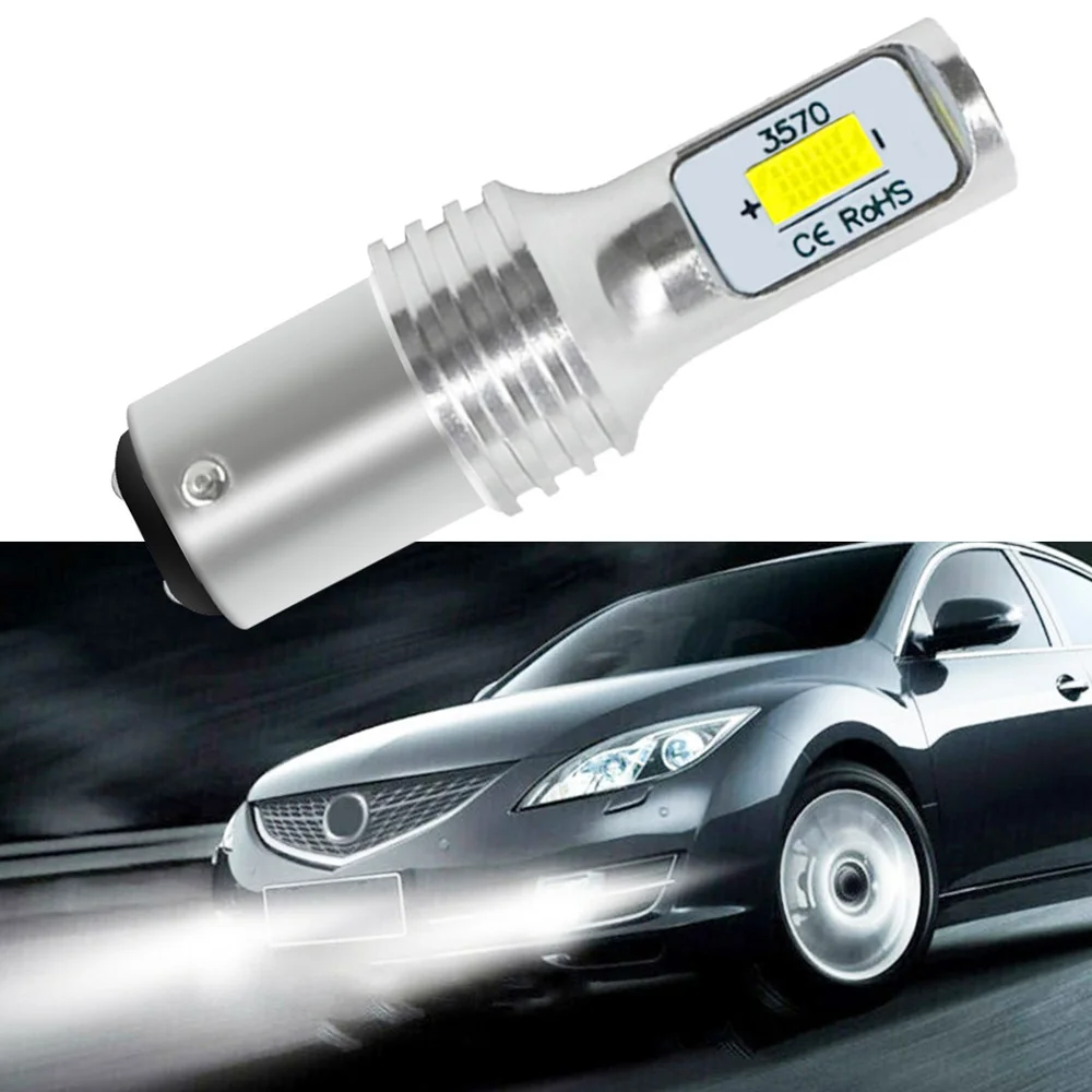 

1pcs Universal High Quality Cars LED CSP Mini 1156/1157 Turn Signal Day Lights New Auto Floodlights Headlights Bulbs Brake Lamps