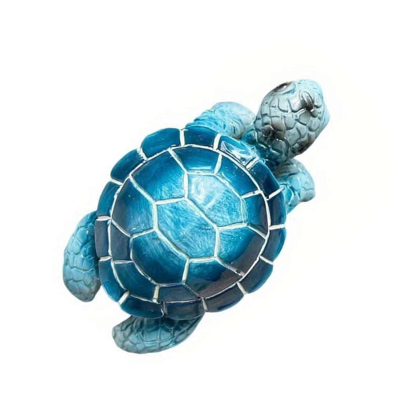 Q1JB Вешалка для горшков с игривыми черепахами украшение сада добавляет характер