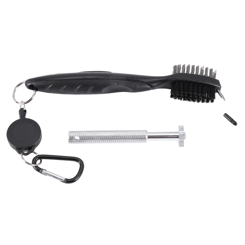 

Golf Groove Sharpener Tool Golf Club Groove Sharpener And Retractable Golf Club Brush For Golfers Practical And Clean Kits For A