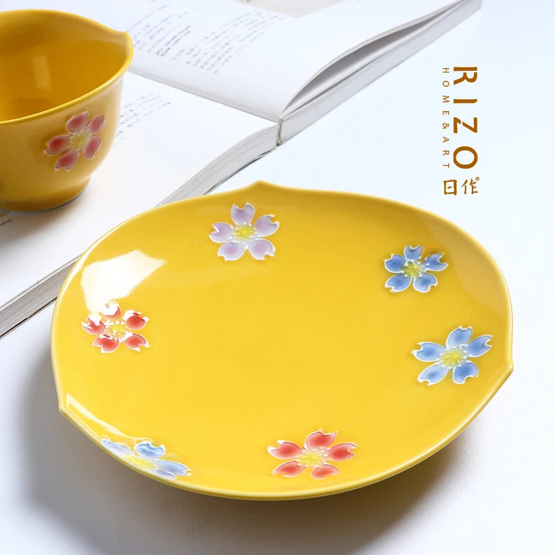 Керамика ручной работы расписанные вручную узоры Ral кофейные чашки тарелки для