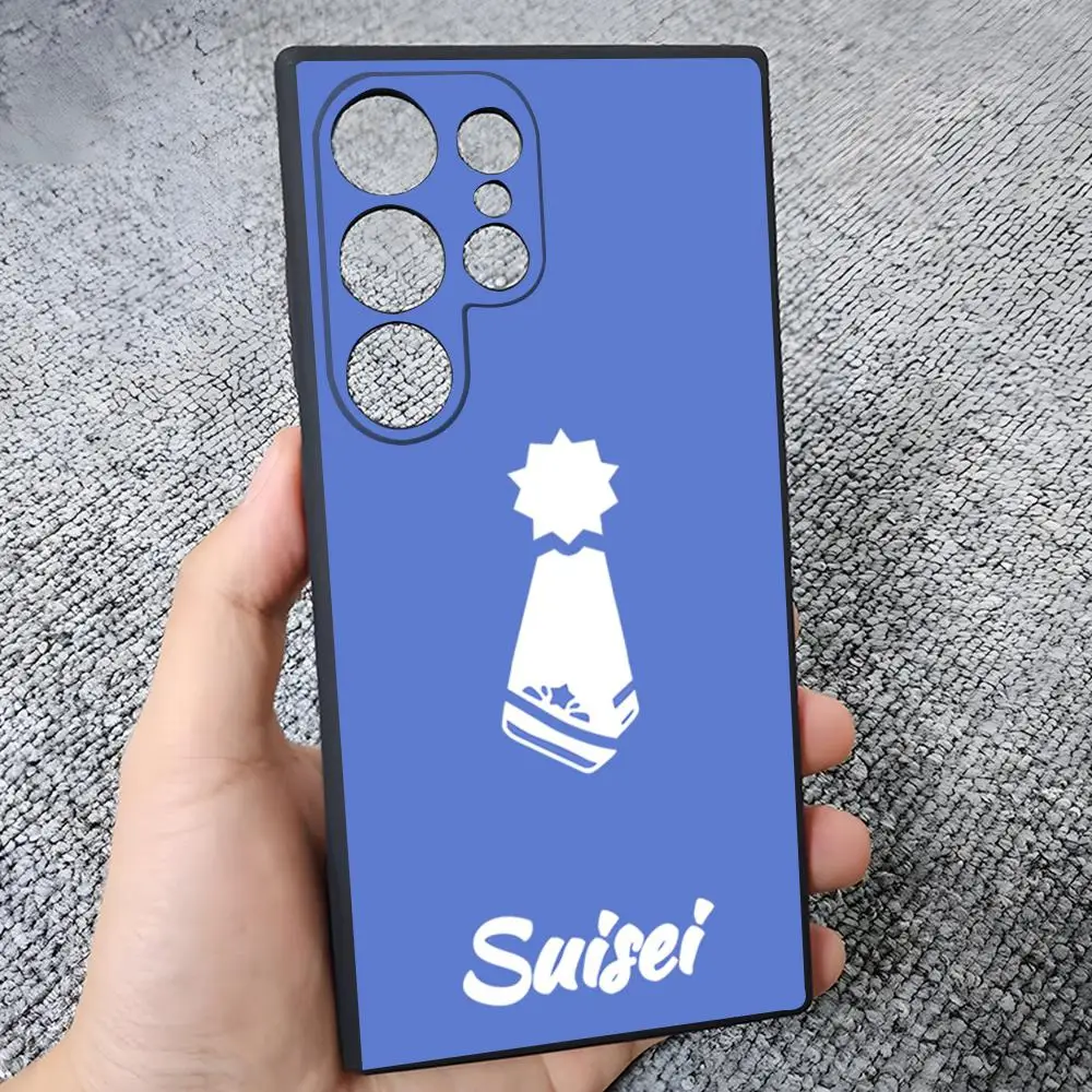 Фото Чехол для телефона Suisei H-Hoshimachi для Samsung S25 Edge S24 S23 S22 S21 S20 Ultra Plus Fe Galaxy A54 A53 A34 A25 A16 Cover №3