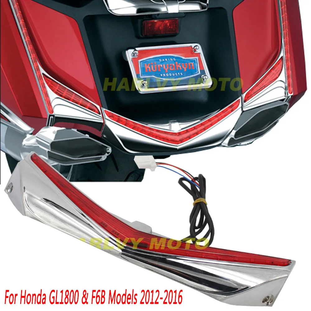 

Rear Fender Tip W/ RUN-BREAK ACCENT For Honda GL1800 GoldWing & F6B 2012-2016 15