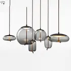 Подвесные светильники в чешском стиле с узлом, современный минималистичный комнатный светильник для столовой, кабинета, кухни, спальни, ванной комнаты