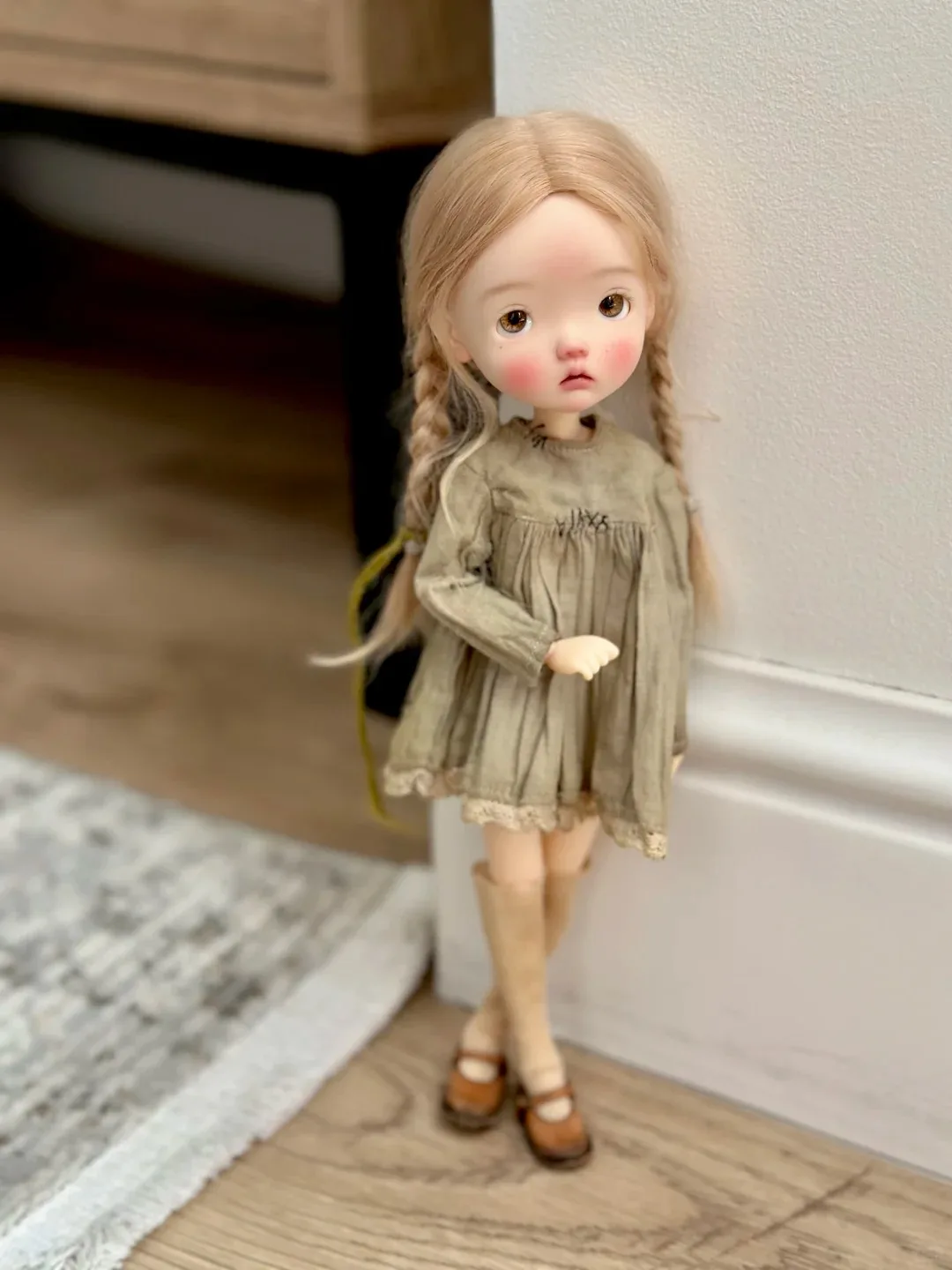 Фото Новая кукла BJD 1/6, старшая сестра-клевер, милая девочка, высококачественная игрушка из смолы, подарок на день рождения, куклы для малышей по акции, бесплатная доставка. №5