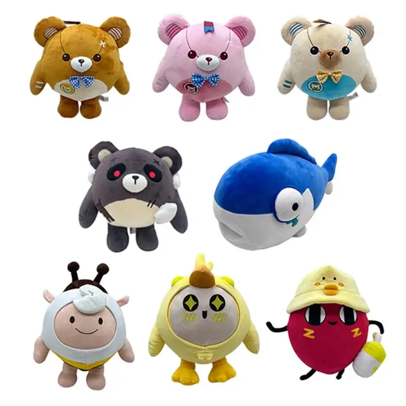 

Eggy Go Bear Plush Toys Cute Soft Stuffed Cartoon Game Decor Sofa Pillow Dolls For Kid Birthday Gift