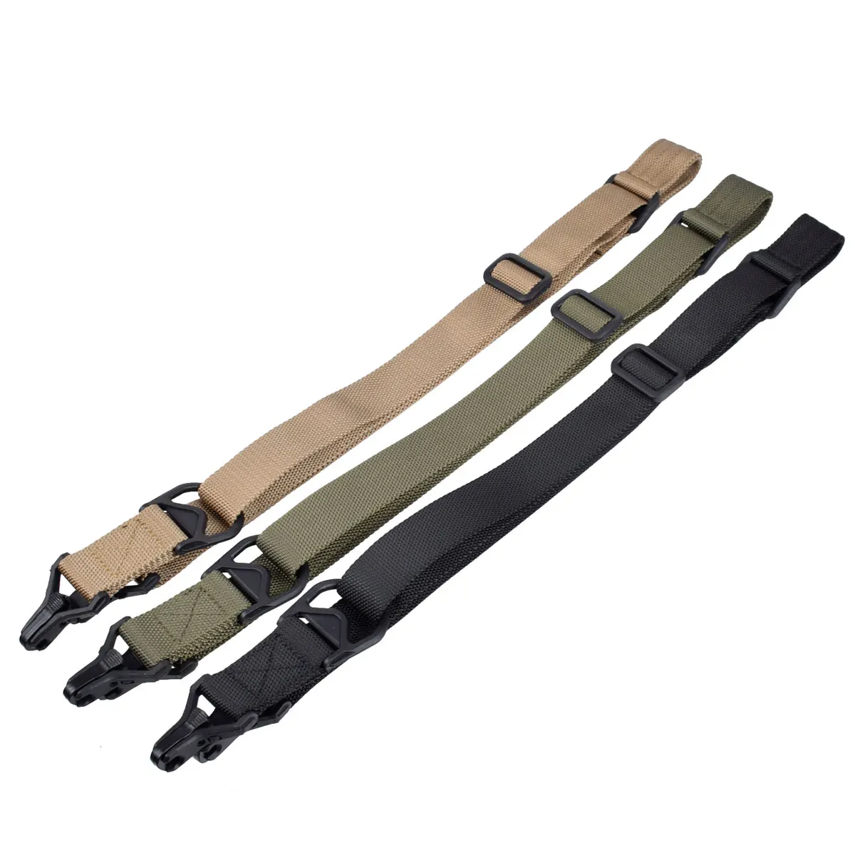 

MS3 Gun Sling Adjustable Military Shoulder Strap 2 Point Slings Tactical Rifle Carry AR AK Rifle Airsoft Multi Mission Rope