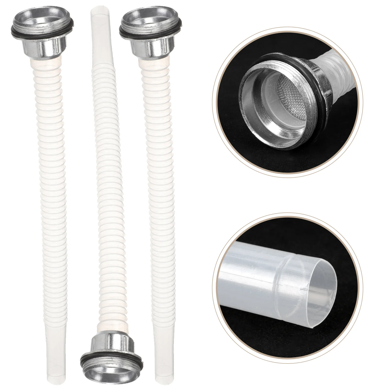 

3Pcs Convenient Can Spouts Can Nozzles Flexible Gas Nozzles Can Spouts